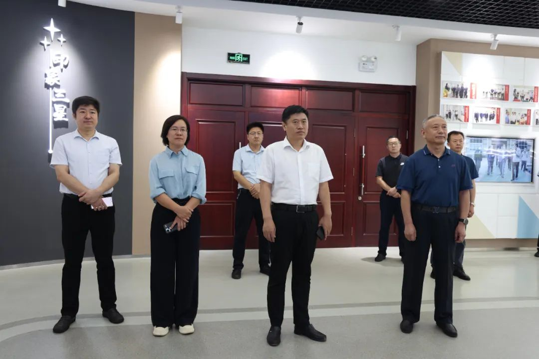 邹平市委副书记刘德军来山东鸿运国际集团调研