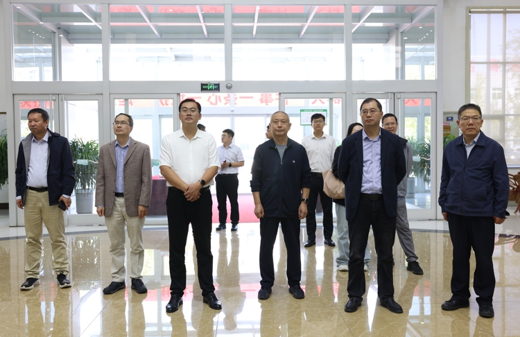 南京农业大学食品科技学院党委书记孙健一行来山东鸿运国际集团参观考察