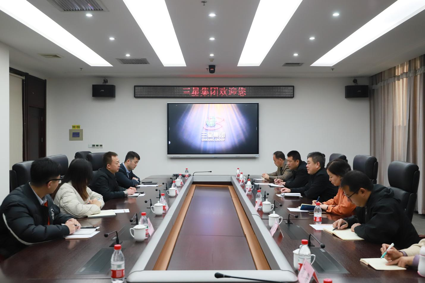 鲁中职业学院来山东鸿运国际集团走访调研